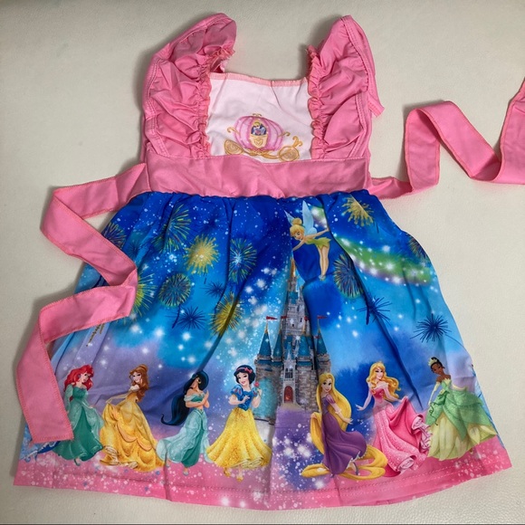 Princess Belle Aurora Jasmine cute dress - Picture 3 of 7